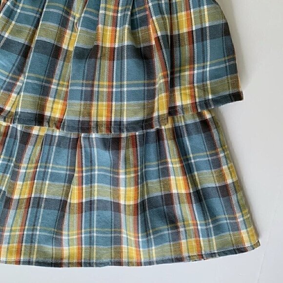 NWT Tea Collection Girl Tiered Plaid Skirt 10 Years 12 Years 14 Years - Picture 4 of 7